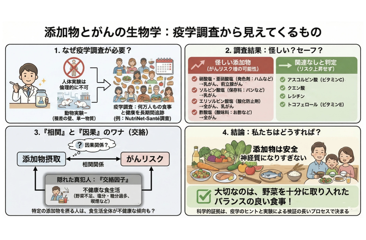 Vol.2 注意！「添加物とがん」の生物学【東大名誉教授 Dr. 唐木の生物学講義】